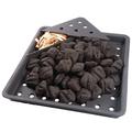 Cast iron charcoal smoker tray