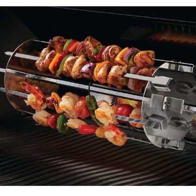 Rotisserie shish-kebab skewer set