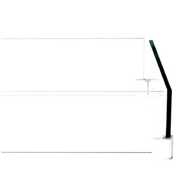 Glass deflector St-Tropez rectangle table