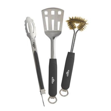 3 piece stainless stell bbq toolset