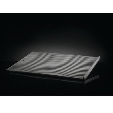 Cast iron reversible griddle